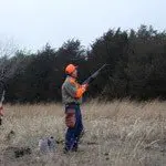 hunting with son
