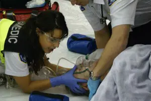 Paramedics help save lives